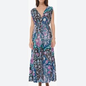 Maria Cher Algae Sleeveless Maxi Dress - Size S